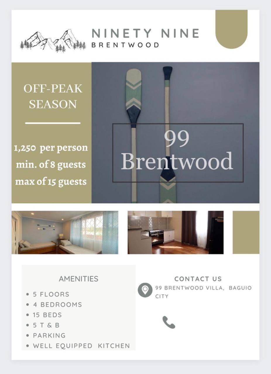 99 Brentwood Vila Baguio City Exterior foto